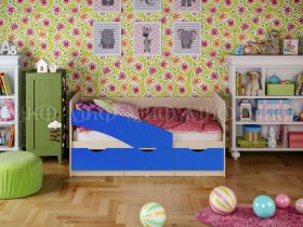 Кровать детская Бабочки 2,0 м в Томмоте - tommot.mebel-nsk.ru | фото