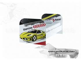 Кровать детская Тойс Champion КР-08 (BTS) в Томмоте - tommot.mebel-nsk.ru | фото