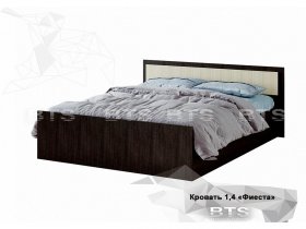 Кровать двуспальная 1,4м LIGHT Фиеста (BTS) в Томмоте - tommot.mebel-nsk.ru | фото