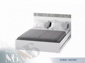 Кровать двуспальная Инстайл КР-04 в Томмоте - tommot.mebel-nsk.ru | фото