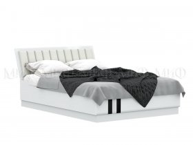 Кровать двуспальная с подъем.мех. 1,6м Магнолия в Томмоте - tommot.mebel-nsk.ru | фото