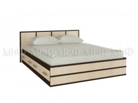Кровать двуспальная Сакура 1,4 м в Томмоте - tommot.mebel-nsk.ru | фото