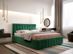 Кровать мягкая 1,4 Вена стандарт, вар.1 в Томмоте - tommot.mebel-nsk.ru | фото