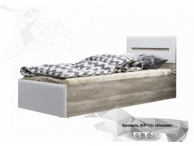 Кровать односпальная Наоми КР-12 в Томмоте - tommot.mebel-nsk.ru | фото