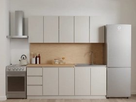 Кухонный гарнитур Мори 2,0 м (сатин) в Томмоте - tommot.mebel-nsk.ru | фото