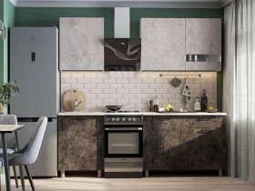 Кухонный гарнитур Розалия 1,7м (со столешницей) в Томмоте - tommot.mebel-nsk.ru | фото