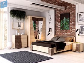 Модульная спальня Санремо в Томмоте - tommot.mebel-nsk.ru | фото