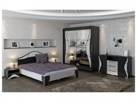Модульная спальня Верона (Линаура) в Томмоте - tommot.mebel-nsk.ru | фото