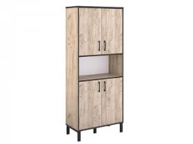 Шкаф для документов Шк050.0 Гермес лофт (дуб крафт серый) в Томмоте - tommot.mebel-nsk.ru | фото