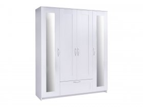 Шкаф комби 4 двери и 1 ящик Сириус в Томмоте - tommot.mebel-nsk.ru | фото