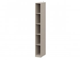 Шкаф-стеллаж ШК-25 Эккервуд (меланж) в Томмоте - tommot.mebel-nsk.ru | фото