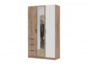 Шкаф трехстворчатый 1200 ШК-03 Орегон в Томмоте - tommot.mebel-nsk.ru | фото