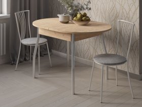 Стол обеденный Орфей-5 Ст030.3 (дуб крафт золотой) в Томмоте - tommot.mebel-nsk.ru | фото