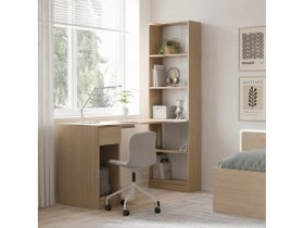 Стол письменный угловой «Лайт» 10.01 (плэйн) в Томмоте - tommot.mebel-nsk.ru | фото