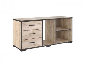 Тумба 1200 Тм075.0 Гермес лофт (дуб крафт серый) в Томмоте - tommot.mebel-nsk.ru | фото